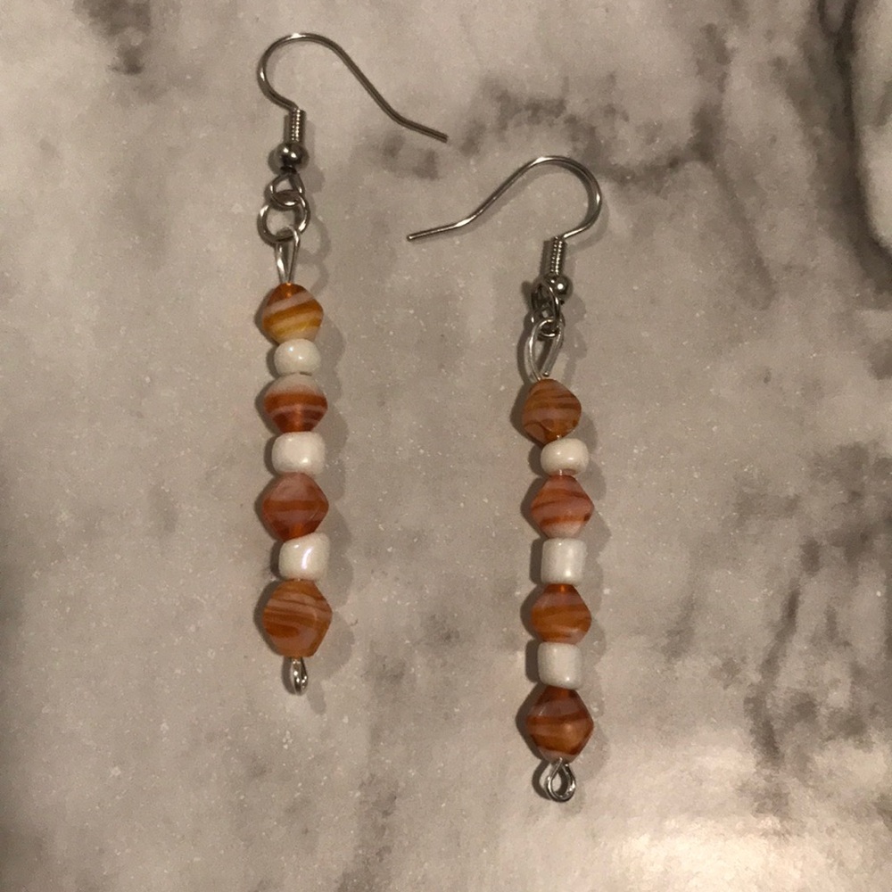Natural stone earrings - Picture 3 of 6